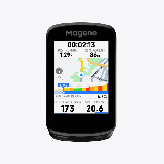 Computadora de bicicleta inteligente GPS C606