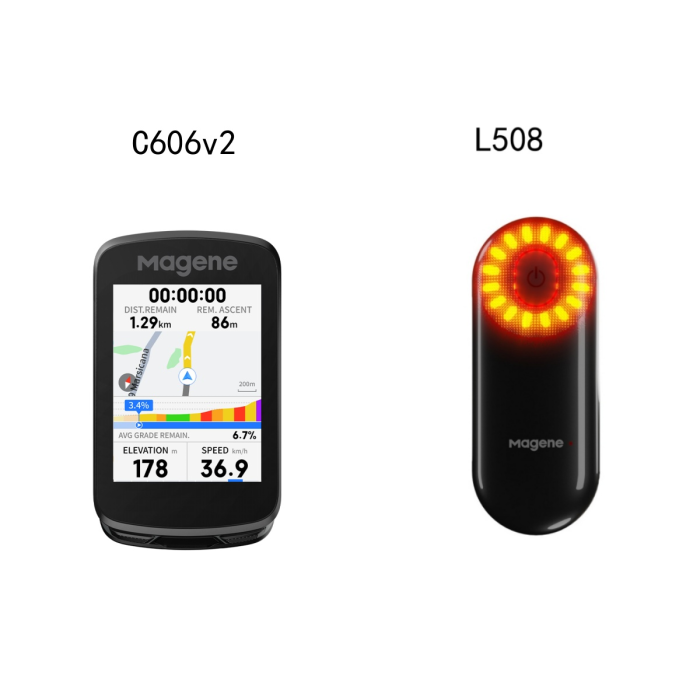 C606 V2 Ciclocomputador GPS Inteligente
