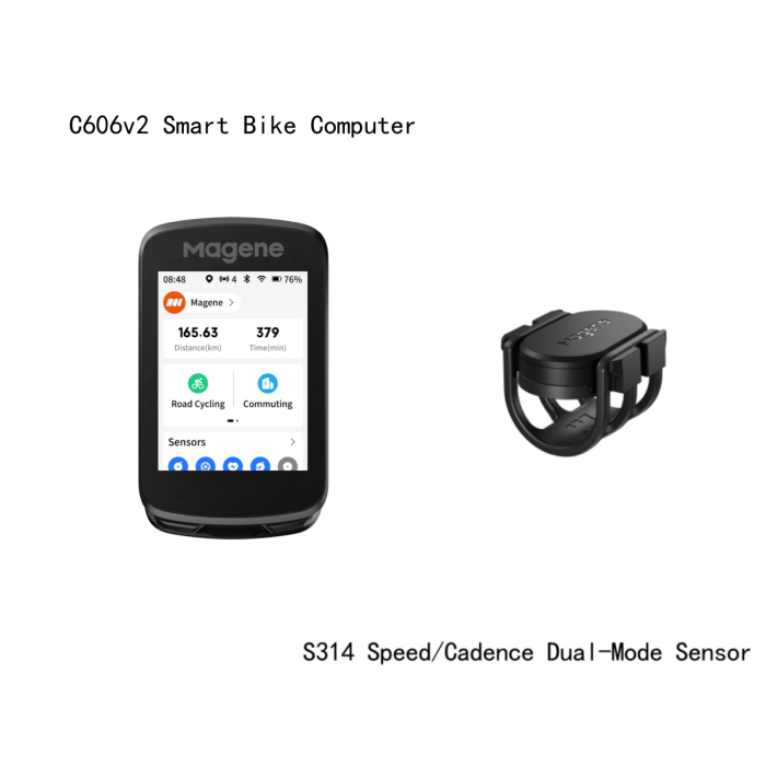 C606 V2 Ciclocomputador GPS Inteligente