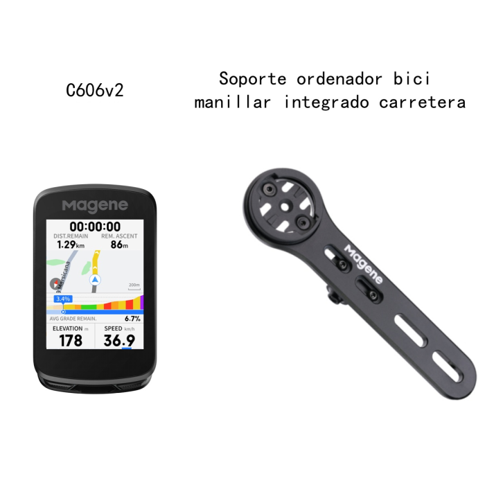 C606 V2 Ciclocomputador GPS Inteligente