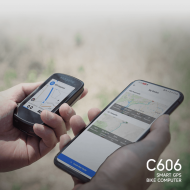 Computadora de bicicleta inteligente GPS C606